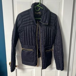 Michael Kors size S navy light puff jacket